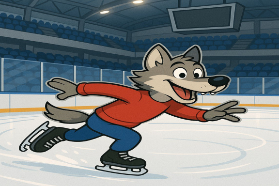 Массовое катание в ЛДС Кристалл